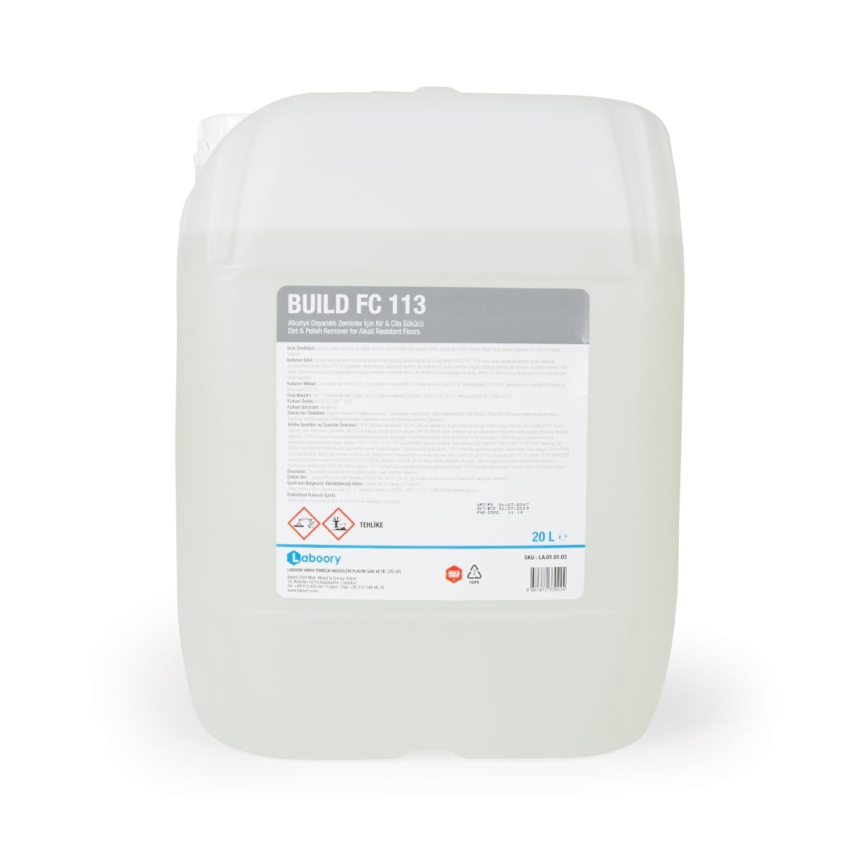 7 01 01 16BUILD FC 113 ALKALİYE DAYANIKLI ZEM.KİR&CİLA SÖK.