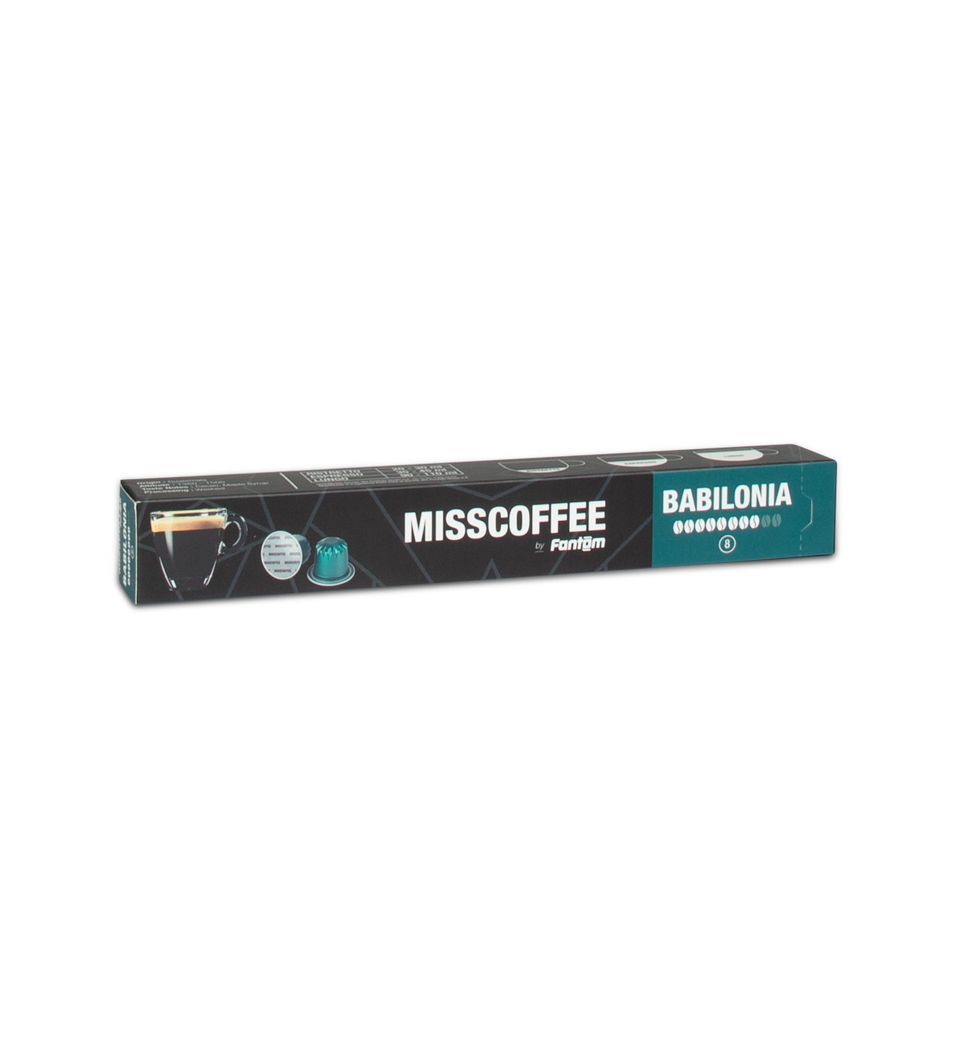 7 11 10 044FANTOM Mısscoffee Babılonıa Kapsül Kahve Kutusu