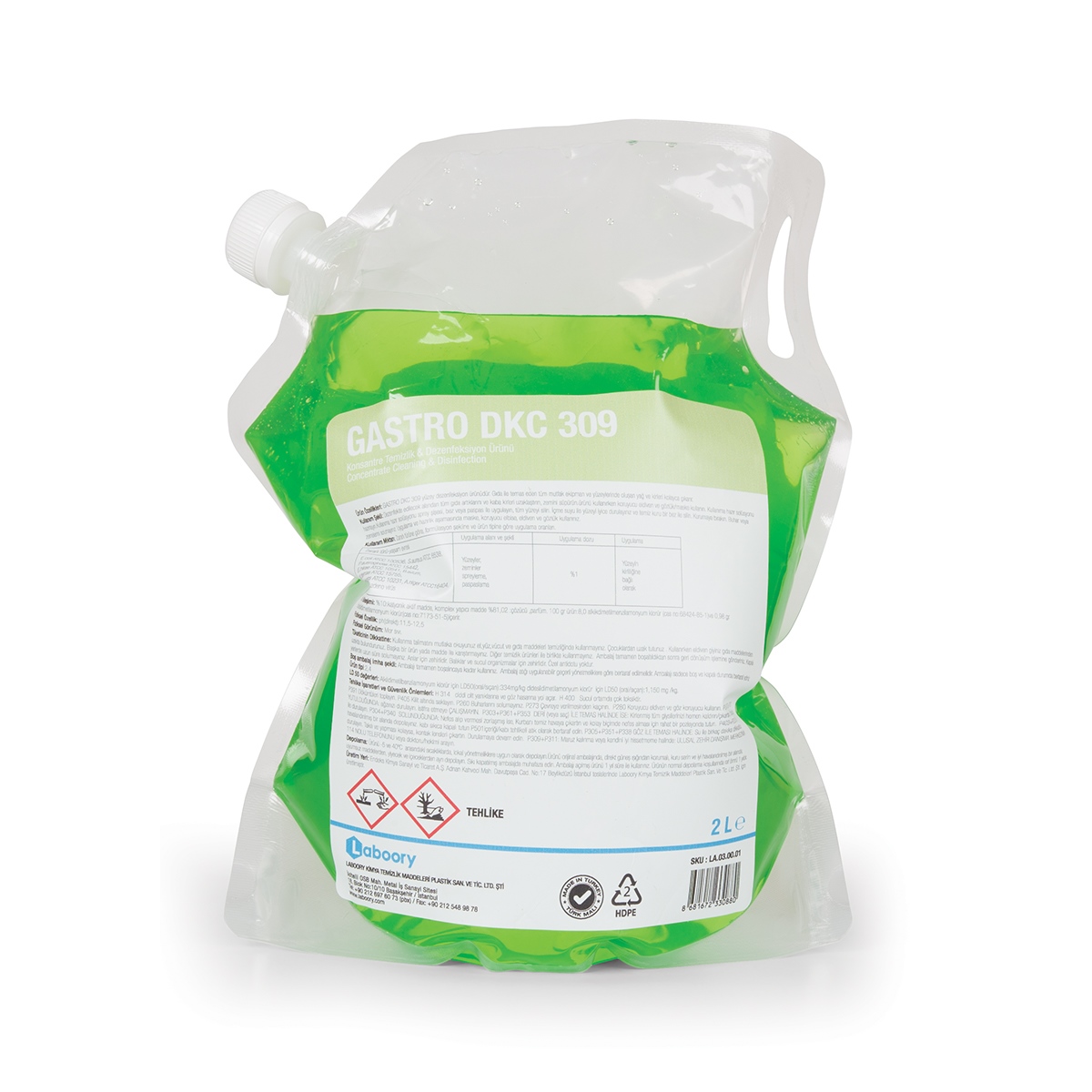 7 01 03 01GASTRO DKC 309 KONS.TEM.&DEZENFEKSİYON ÜRÜNÜ