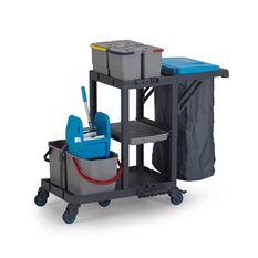 7 11 40 028FANTOM PROCART 311 TEMİZLİK ARABASI  SET