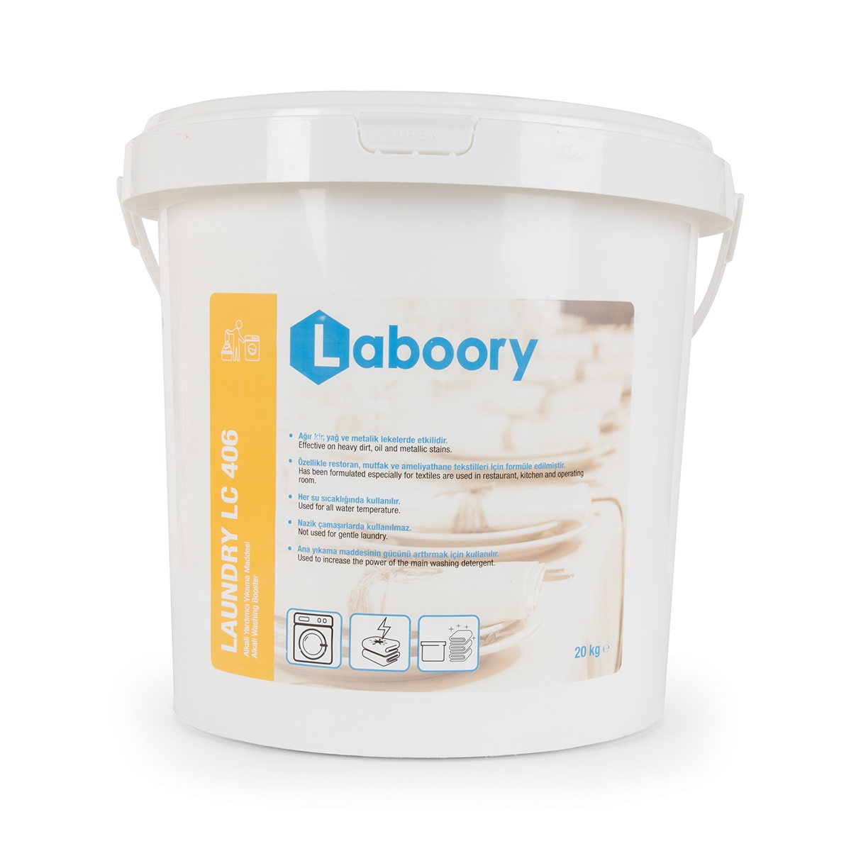 LAUNDRY LC 406 ALKALİ YARDIMCI YIKAMA MADDESİ