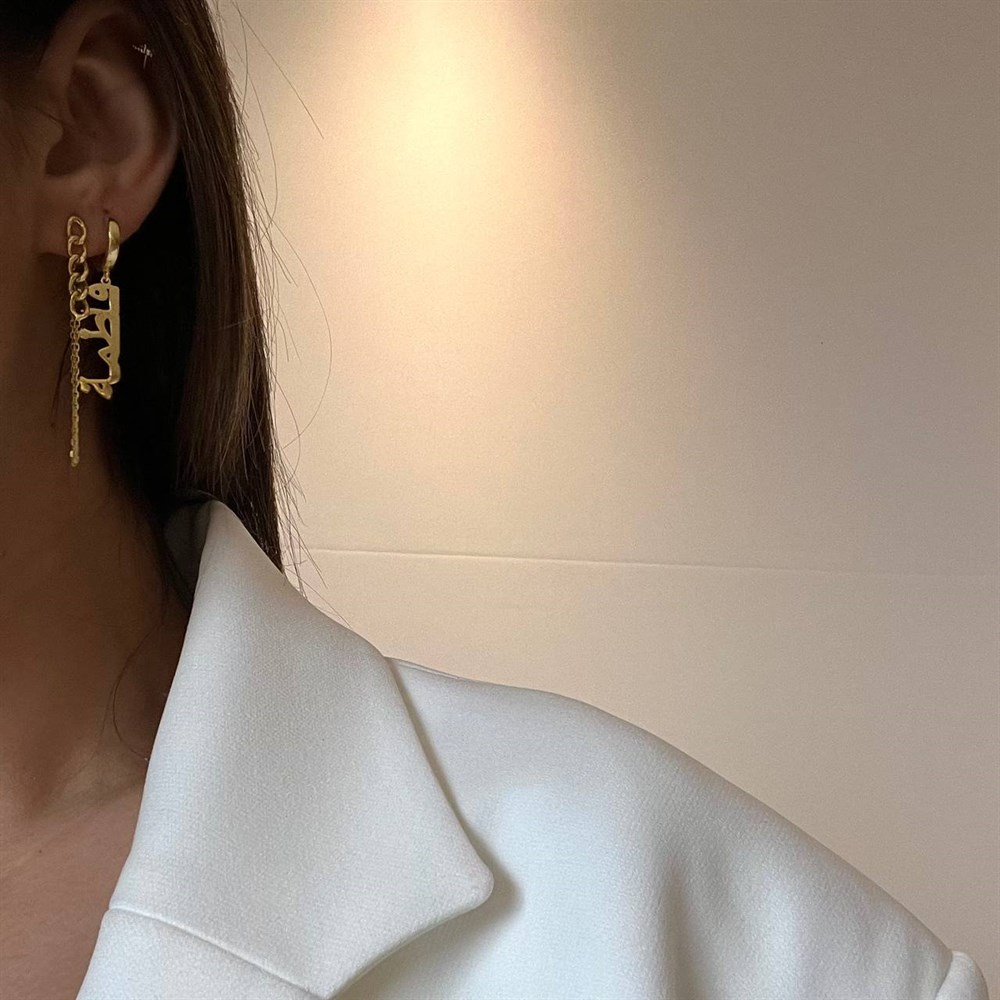 925 ayar gümüş arapça küpe istediğini yazdır