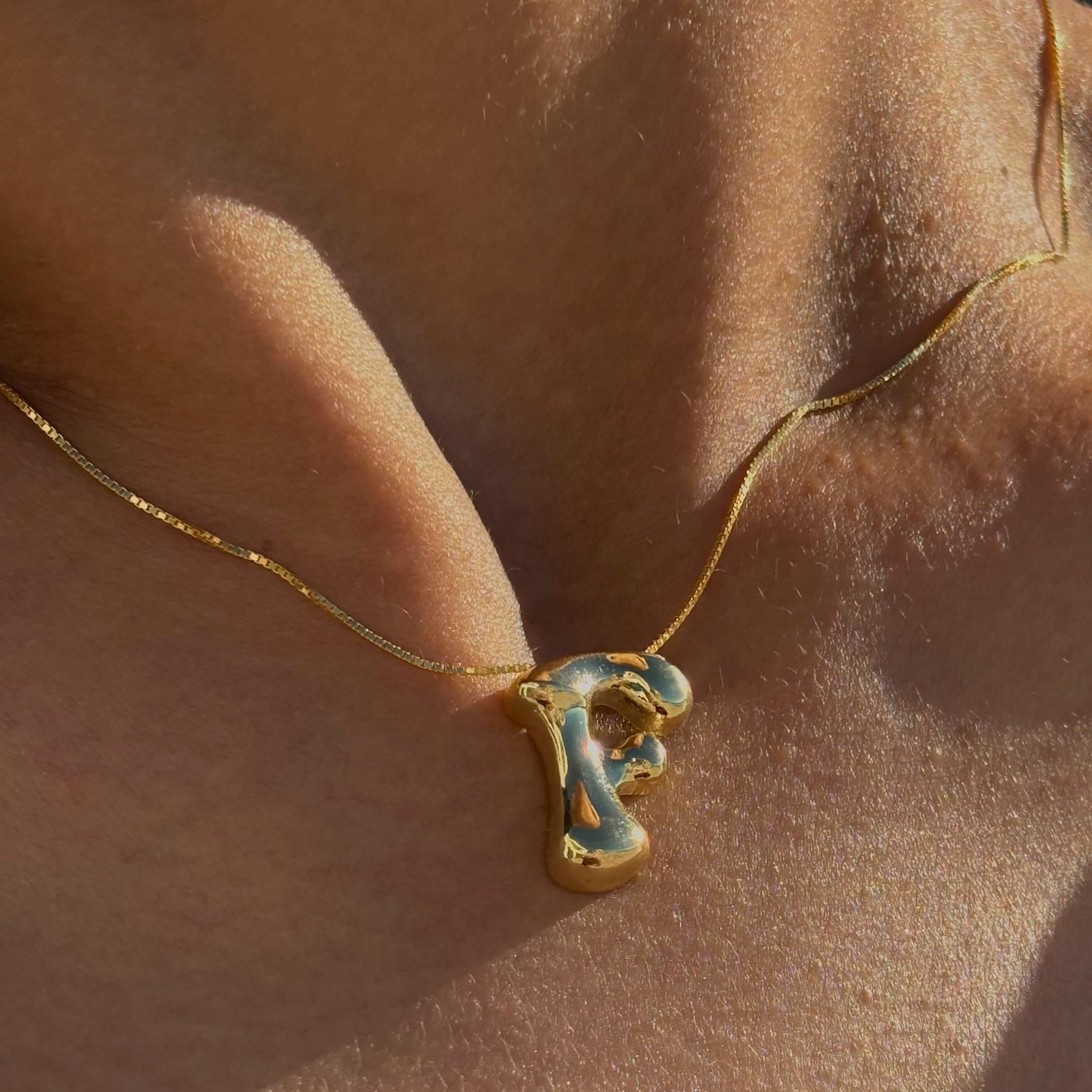 925 ayar gümüş asimetrik bombeli harf