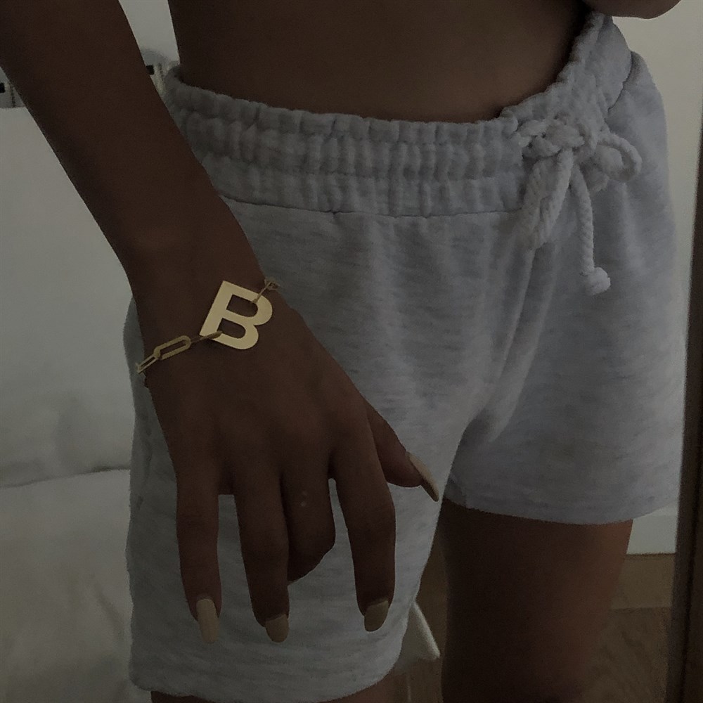 925 harfli bileklik istediğini yazdır