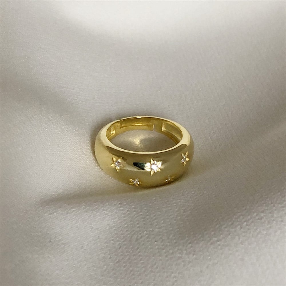 925 yıldızlı bombe yüzük