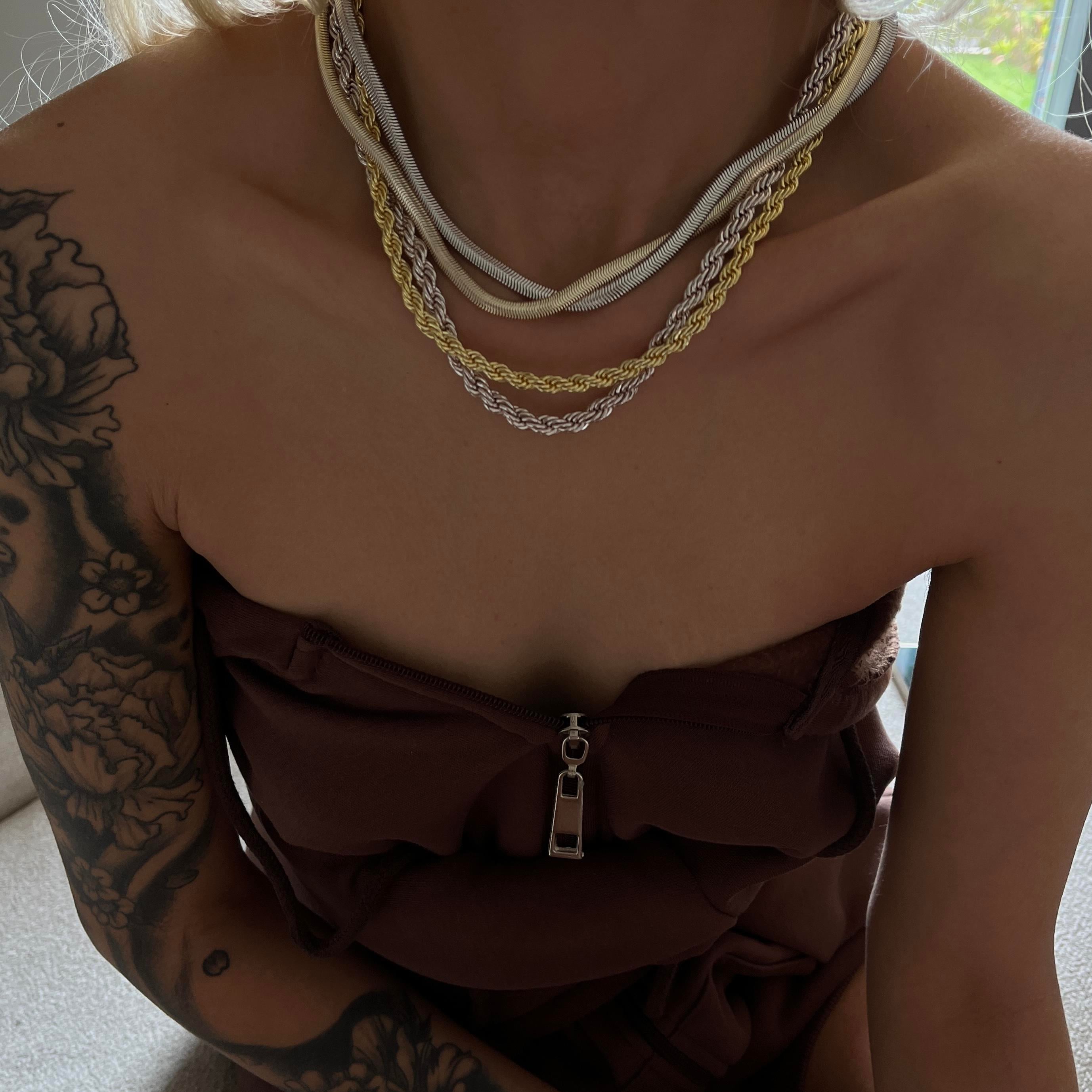 Dörtlü Kombin Zincir Seti