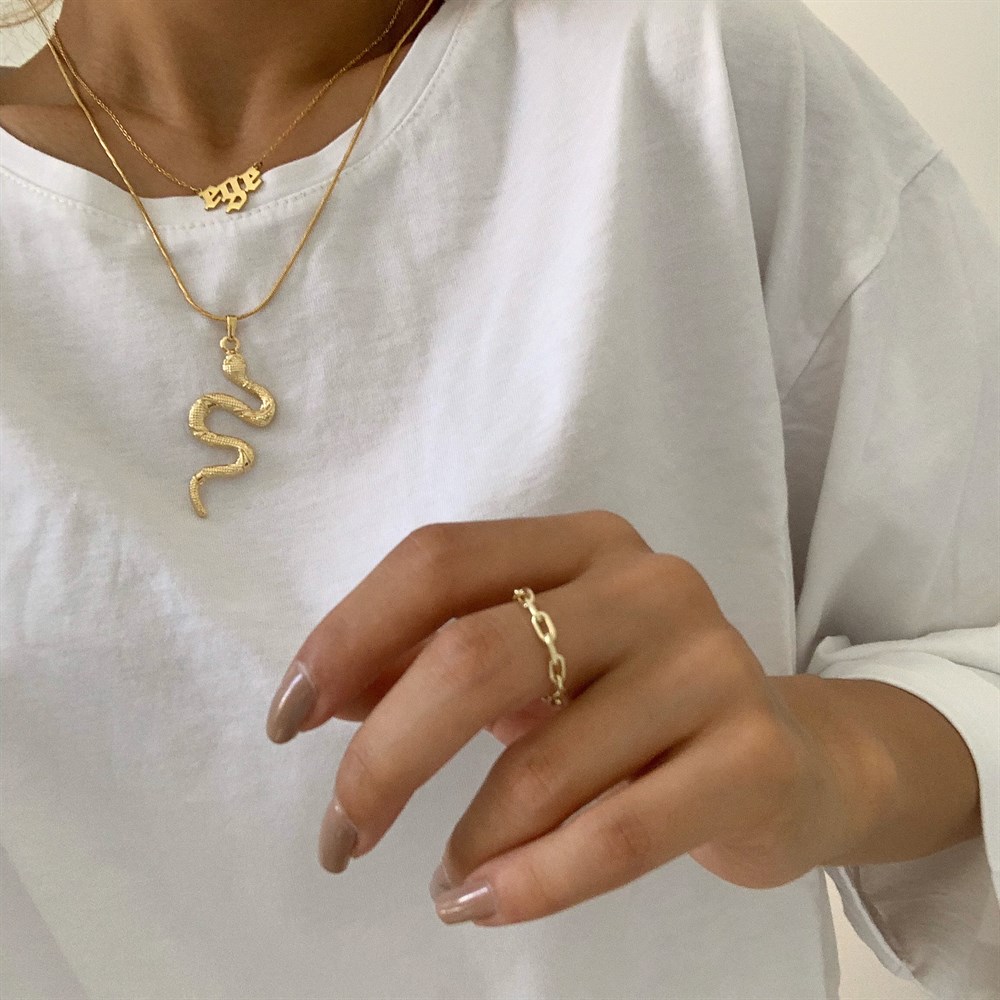 Snake necklaces