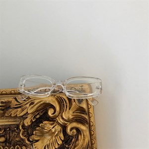 GÖZLÜK transparent glasses
