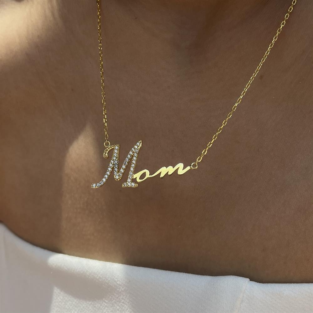 925 ayar gümüş isim kolye istediğini yazdır