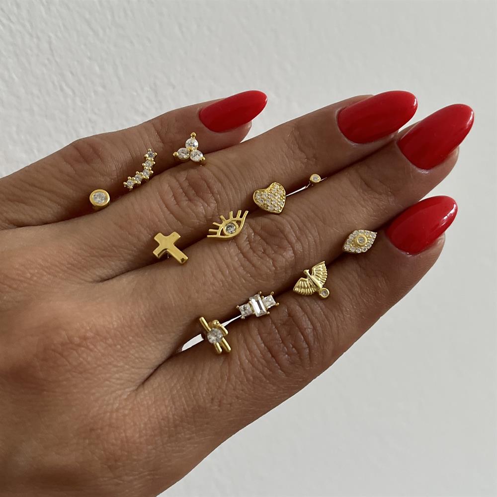 925 ayar gümüş piercing serisi III