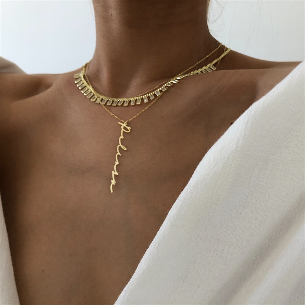 925 kelime kolye & taşlı choker kombin