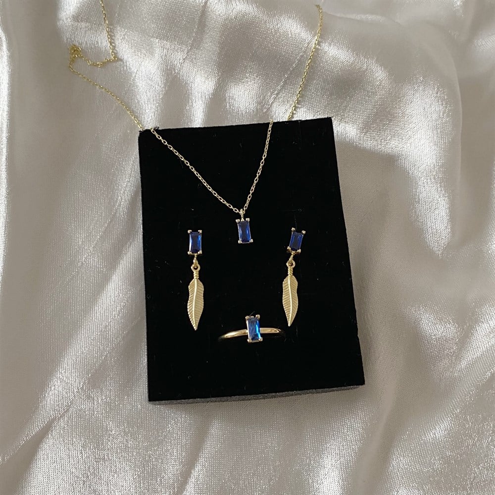 925 mavi set