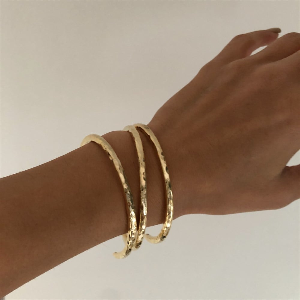 ayarlanabilir gold bileklik