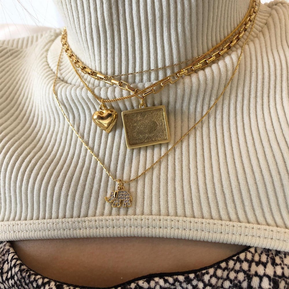 boş çerçeve kolye