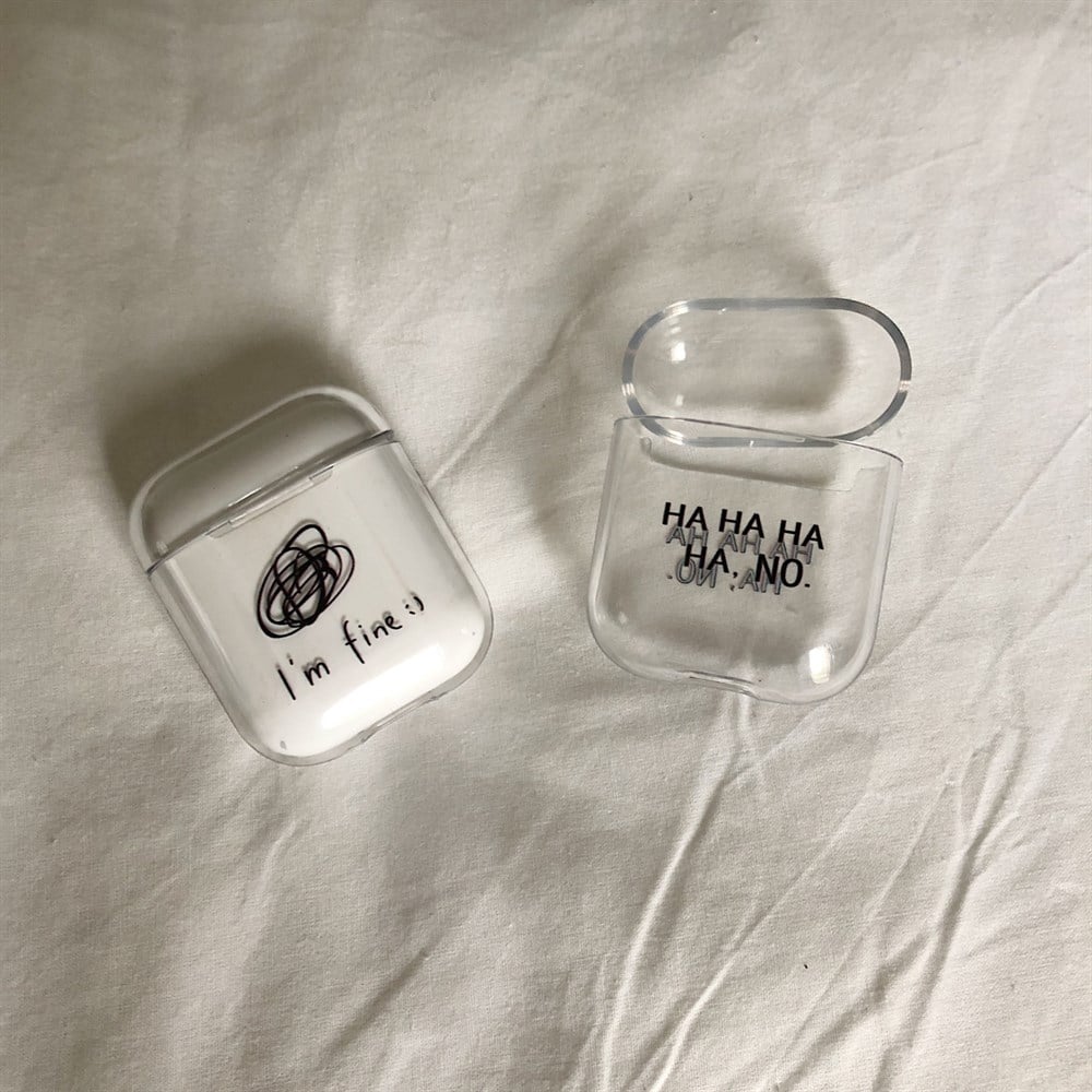 ha ha ha ha, no airpods case