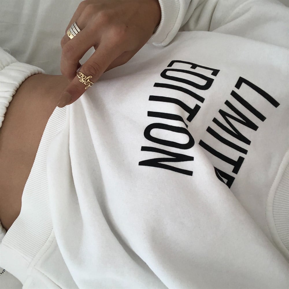 LIMITED EDITION SWEATSHIRT OK ROSES
