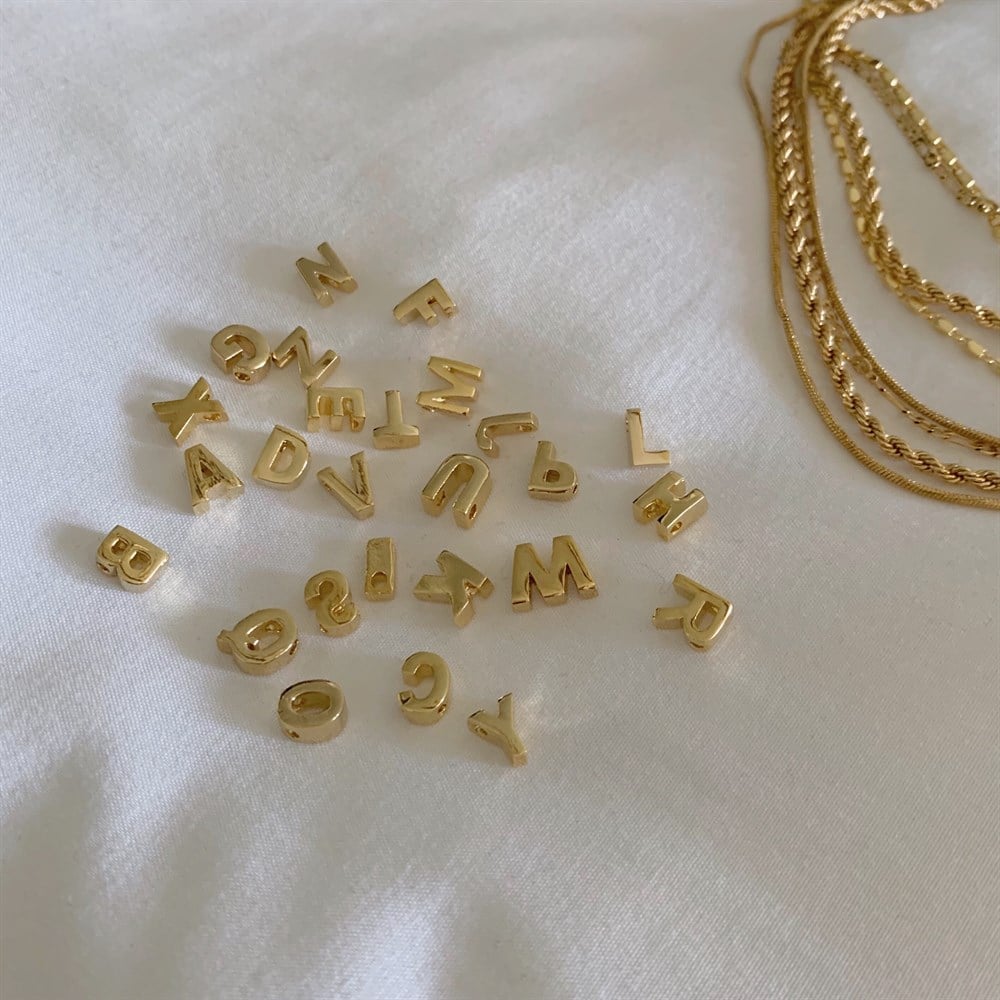 mini gold harf serisi