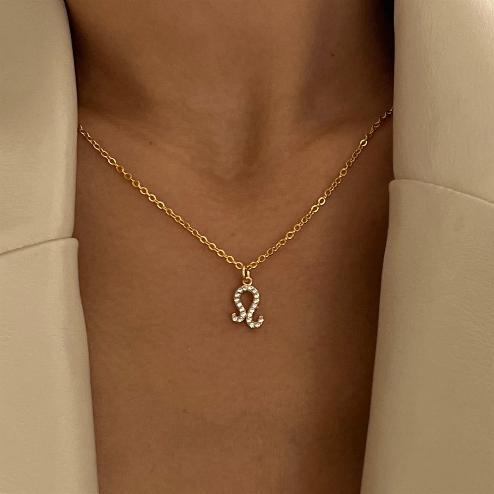 Mini taşlı burç kolye serisi