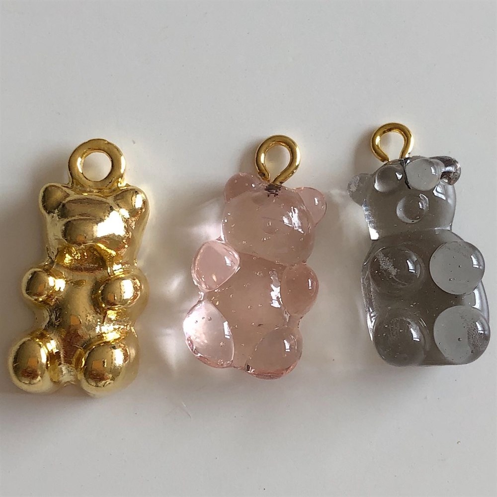 pembe murano jelibon küpe