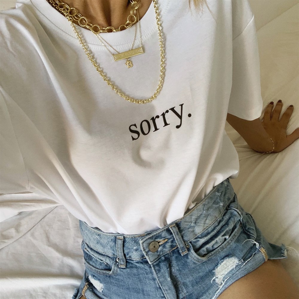 sorry t shirt