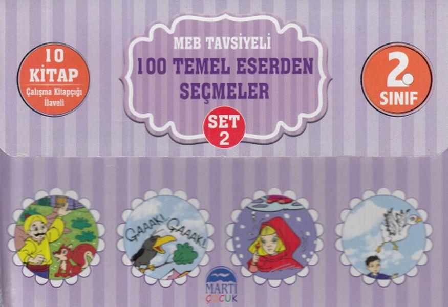 2. Sınıf MEB Tavsiyeli 100 Temel Eserden Seçmeler Set 2 -10 Kitap Takım