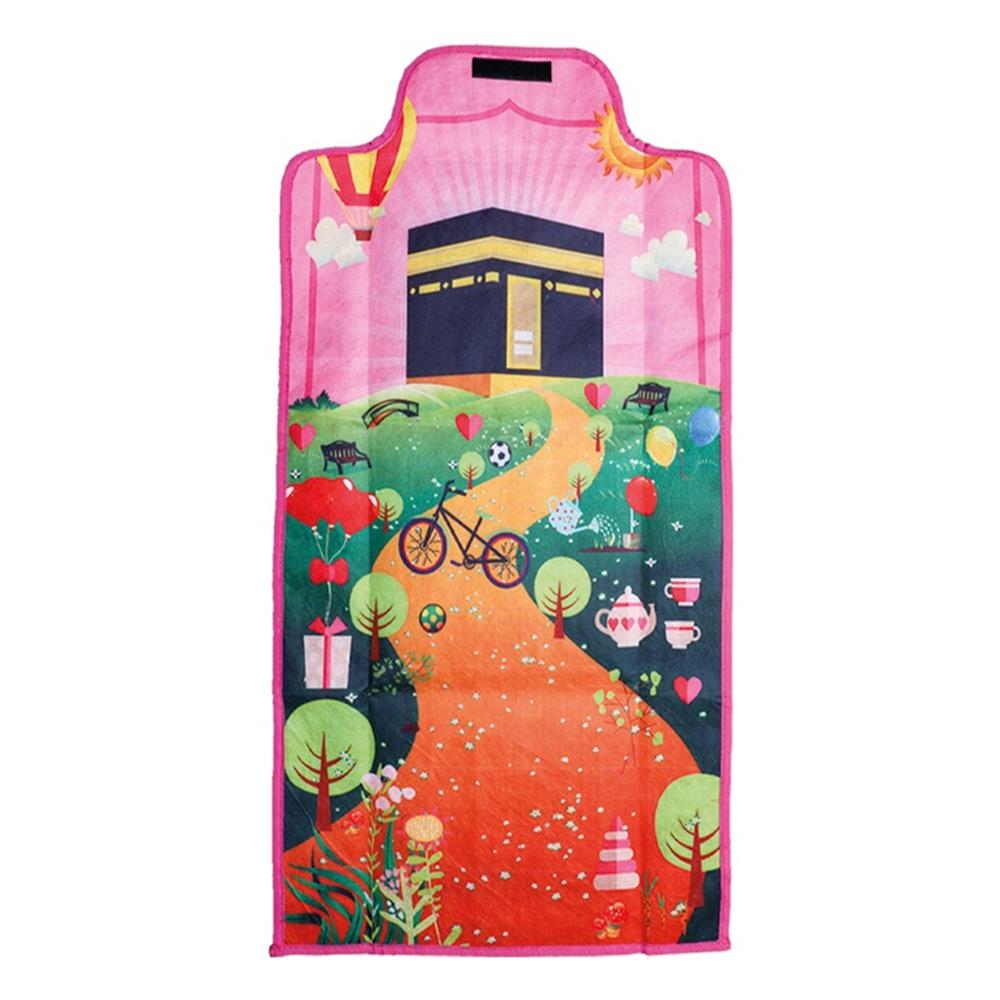 ÇOCUK ÇANTALI SECCADE KIZ (PEMBE)
