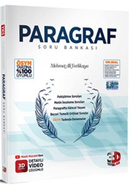 3D Yayınları TYT Paragraf Soru Bankası Video Çözümlü