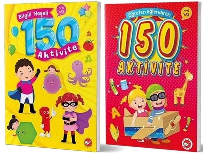 4-6 Yaş Bilgili Eğlendiren 150 Aktivite Seti (2 Ki