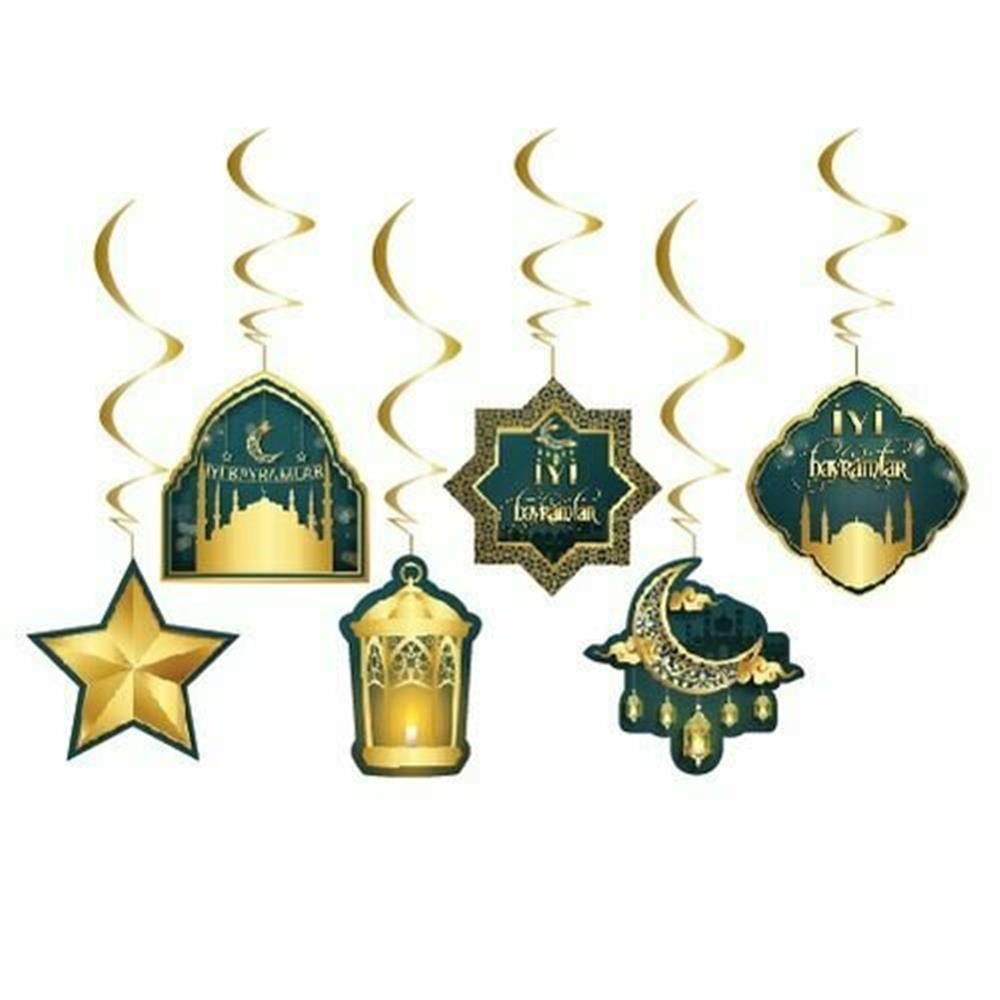 6LI TAVAN SÜS İYİ BAYRAMLAR
