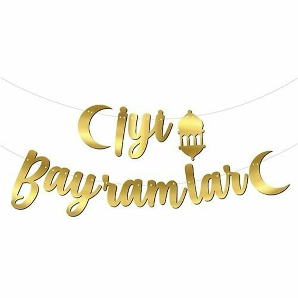 İyi Bayramlar Banner(Flama Ramazan Dekor)
