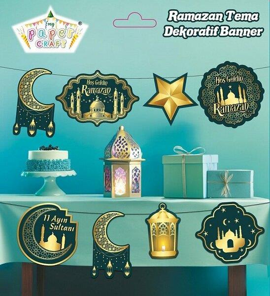 DEKORATİF BANNER RAMAZAN TEMA