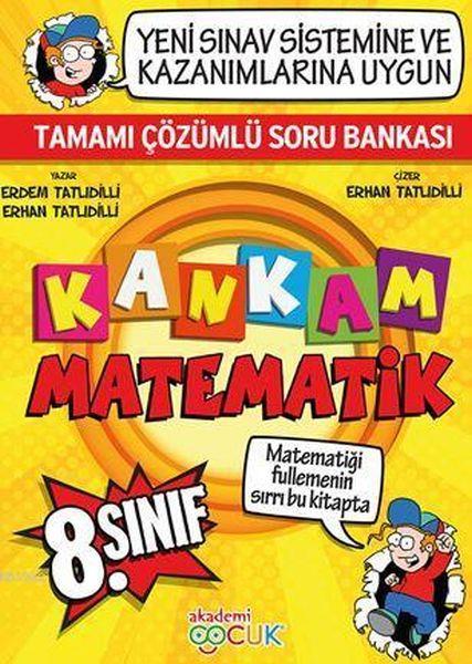 Akademi Çocuk 8. Sınıf Kankam Matematik Tamamı Çözümlü Soru Bankası