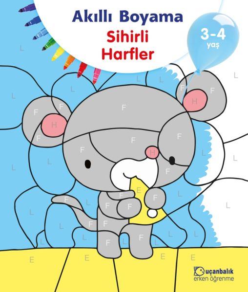 Akıllı Boyama Sihirli Harfler 3-4 Yaş