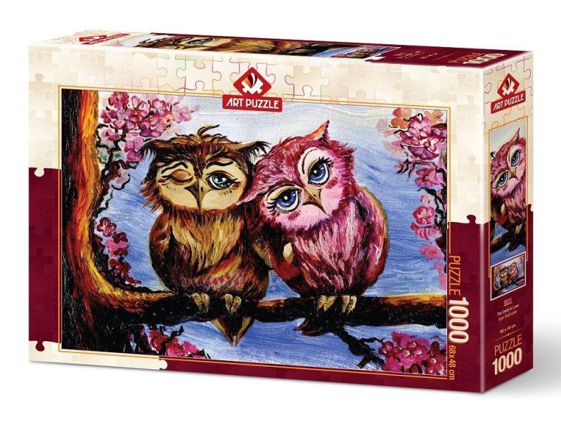Aşık Baykuşlar 5211 (1000 Parça)