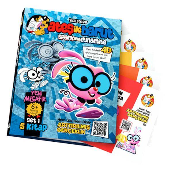 Ateş İle Barut Yeni Misafir Ar (4D) Animasyonlu Kitap Set 1