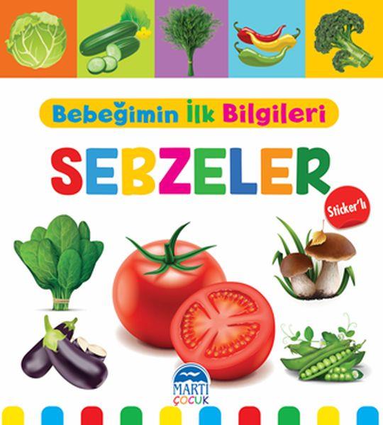 Bebeğimin İlk Bilgileri - Sebzeler (Sticker’lı)