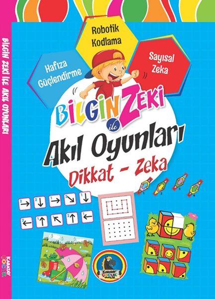 Bilgin Zeki ile Akıl Oyunları Dikkat Zeka - Mavi Seri