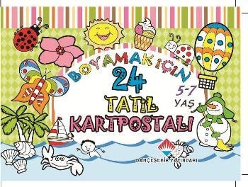 Boyamak İçin 24 Tatil Kartpostalı