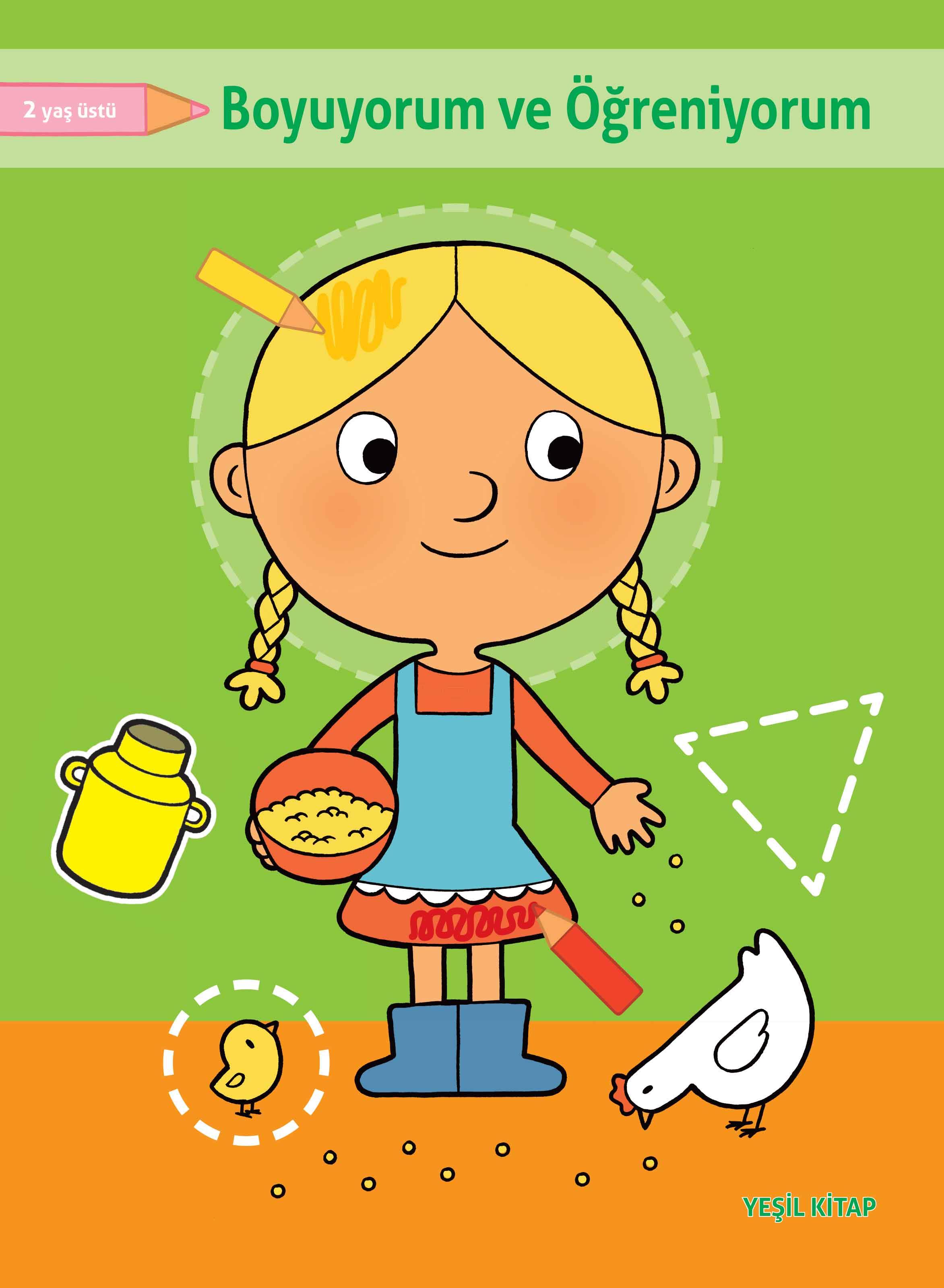 Boyuyorum ve Öğreniyorum - Yeşil Kitap +2 Yaş