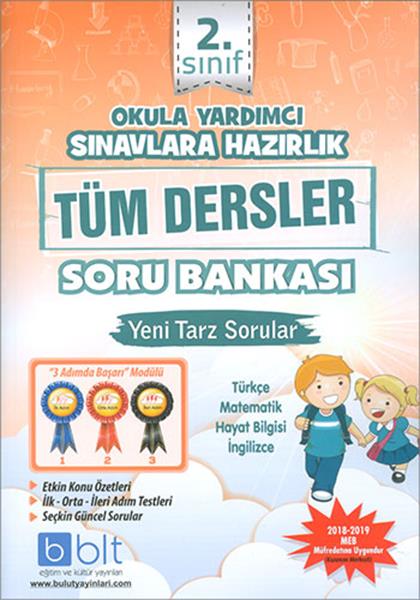 Bulut 2.Sınıf Tüm Dersler Soru Bankası (Yeni)