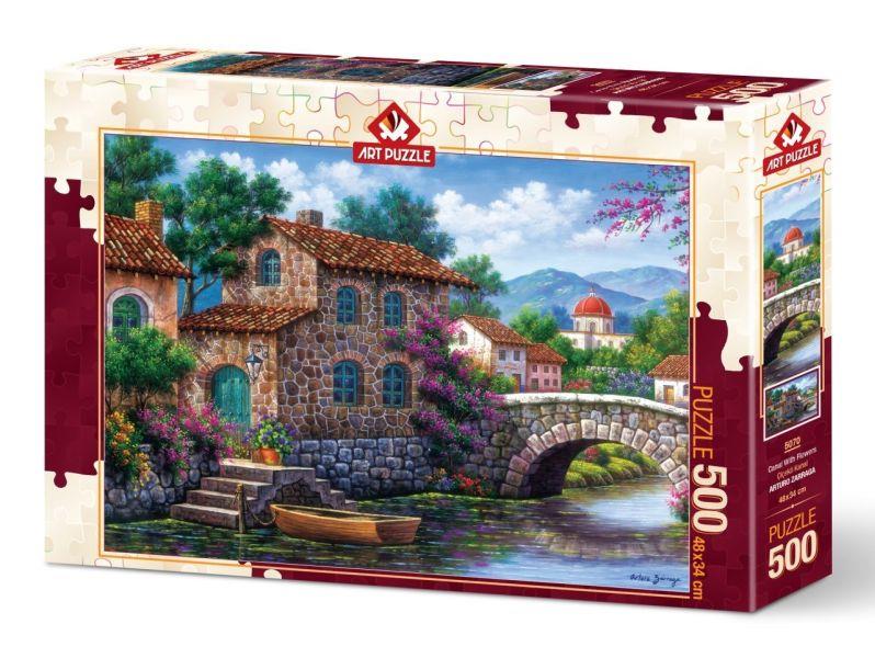 Çiçekli Kanal 5070 (500 Parça)