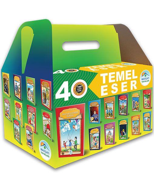 Çocuk Klasikleri Seti (40 Kitap) 100 Temel Eserden Seçmeler