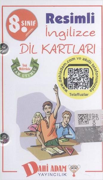 Dahi Adam 8. Sınıf Resimli İngilizce Dil Kartları
