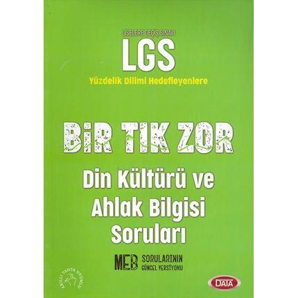 Data 8. Sınıf LGS Bir Tık Zor Din Kültürü ve Ahlak Bilgisi Soruları