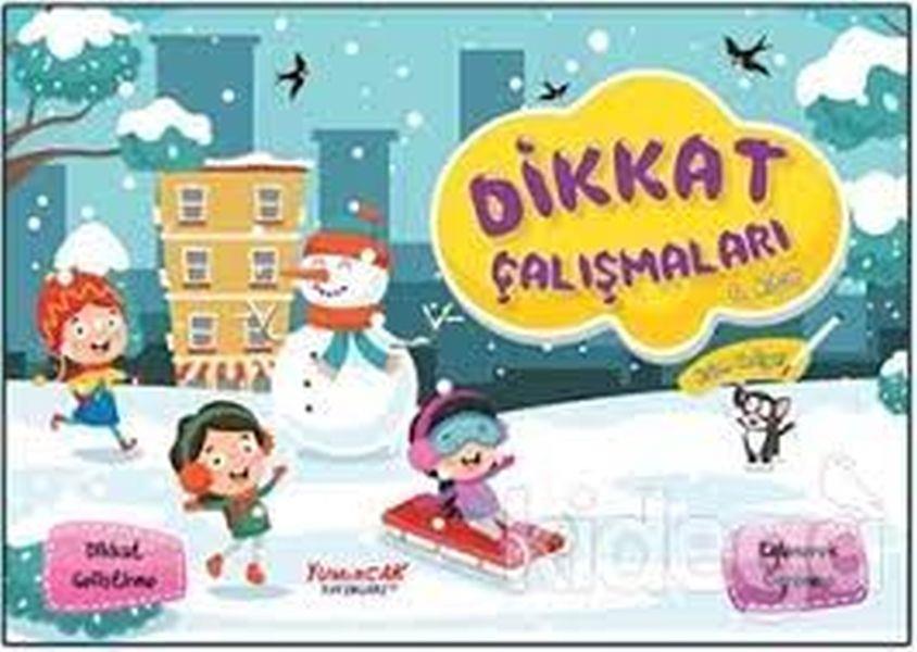 Dikkat Çalışmaları 4. Kitap (Kalem Hediyeli)