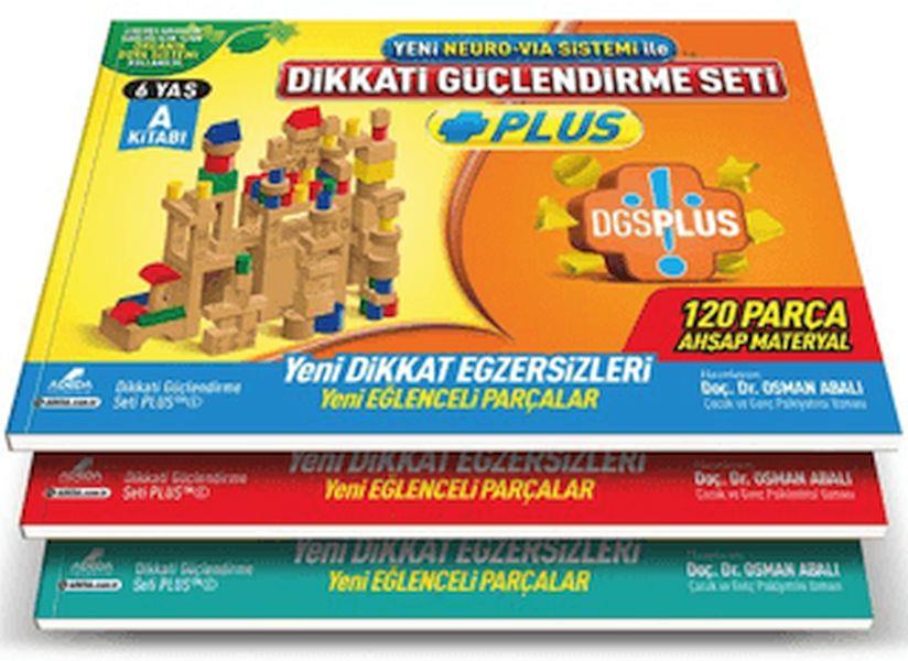 Dikkati Güçlendirme Seti Plus 6 Yaş Kitap
