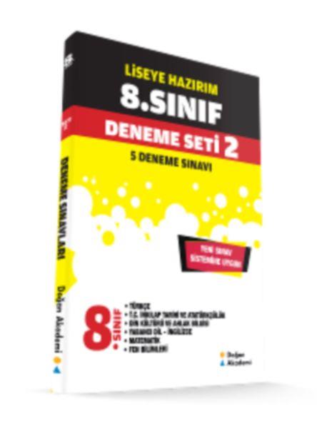 Doğan Akademi 8. Sınıf Deneme Seti 2 (5 Fasikül)