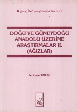 Doğu ve Güneydoğu Anadolu Üzerine Araştırmalar 2. (Ağızlar)