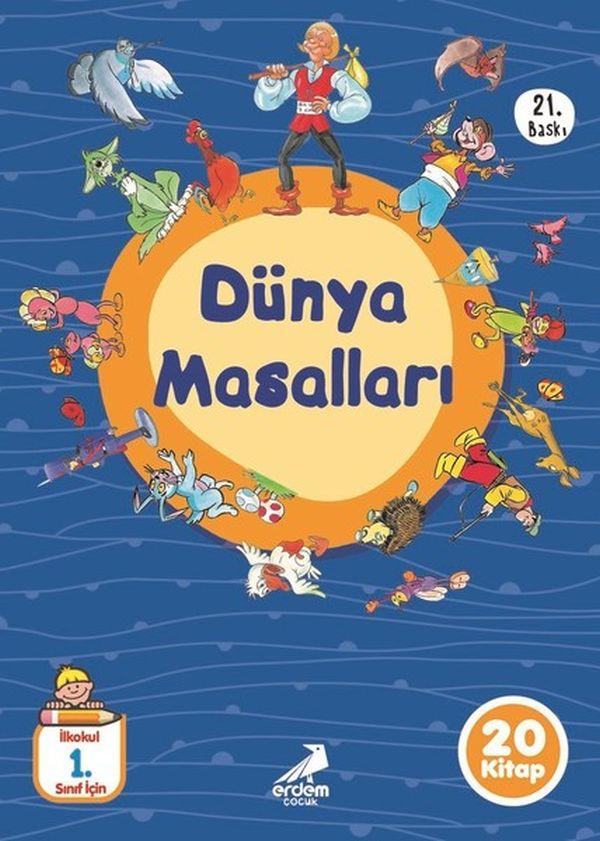 Dünya Masalları - 1.Sınıflar İçin 20 Kitap