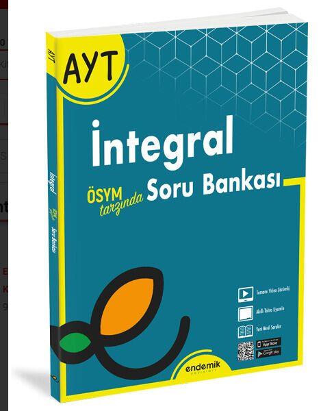 Endemik  AYT İntegral Soru Bankası